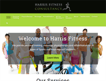 Tablet Screenshot of harrisfitness.co.uk